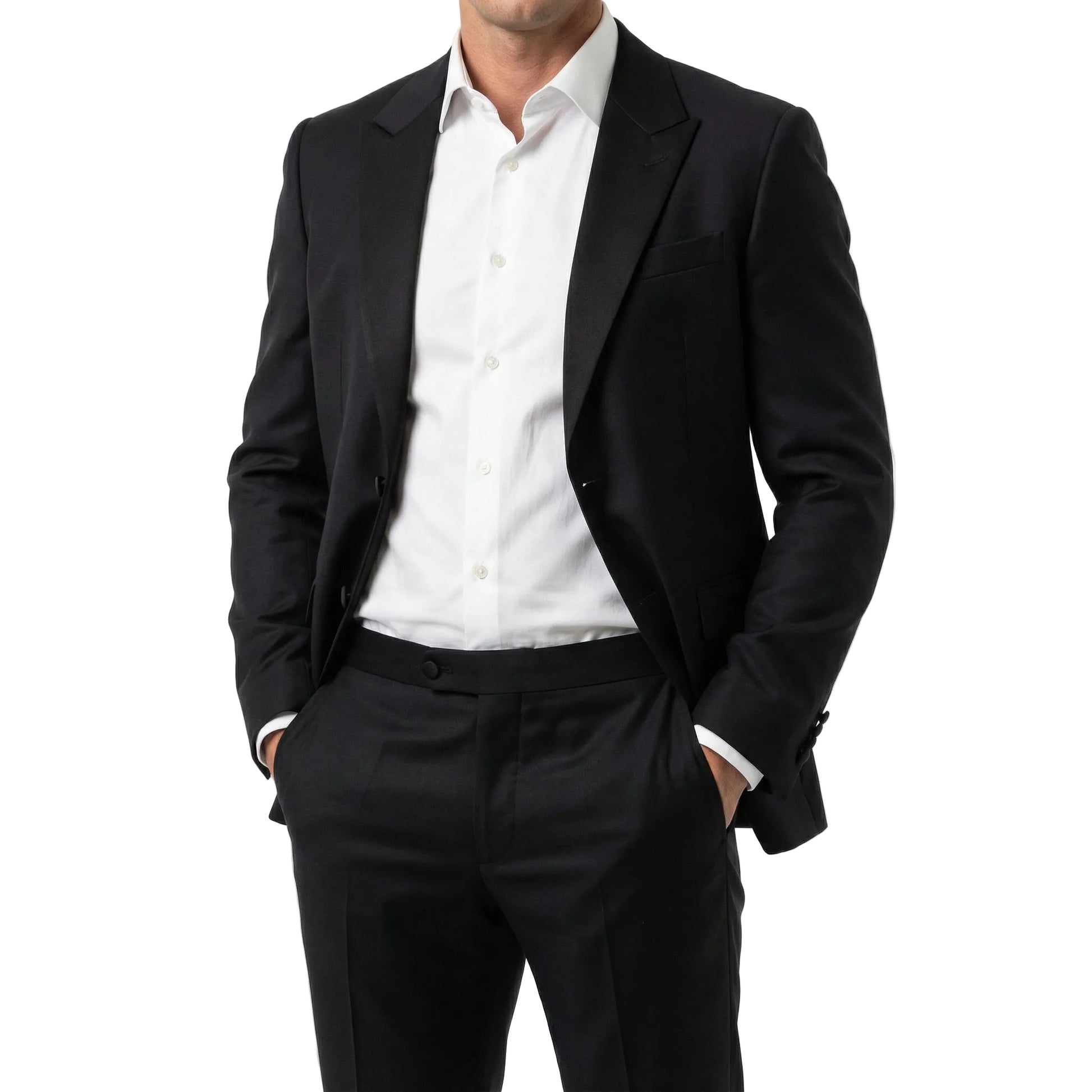 Versace suit set featuring classic tailoring available at Lestyle Boutique Melbourne