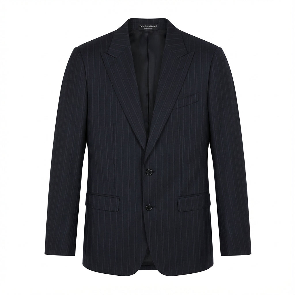 Dolce & Gabbana suit set featuring pinstripes available at Lestyle Boutique Melbourne