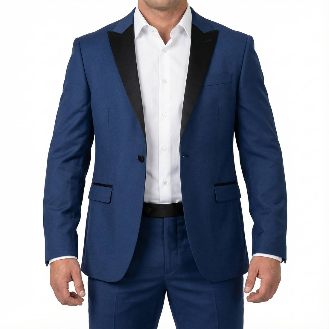 Versace suit set featuring a contrasting black lapel available at Lestyle Boutique Melbourne