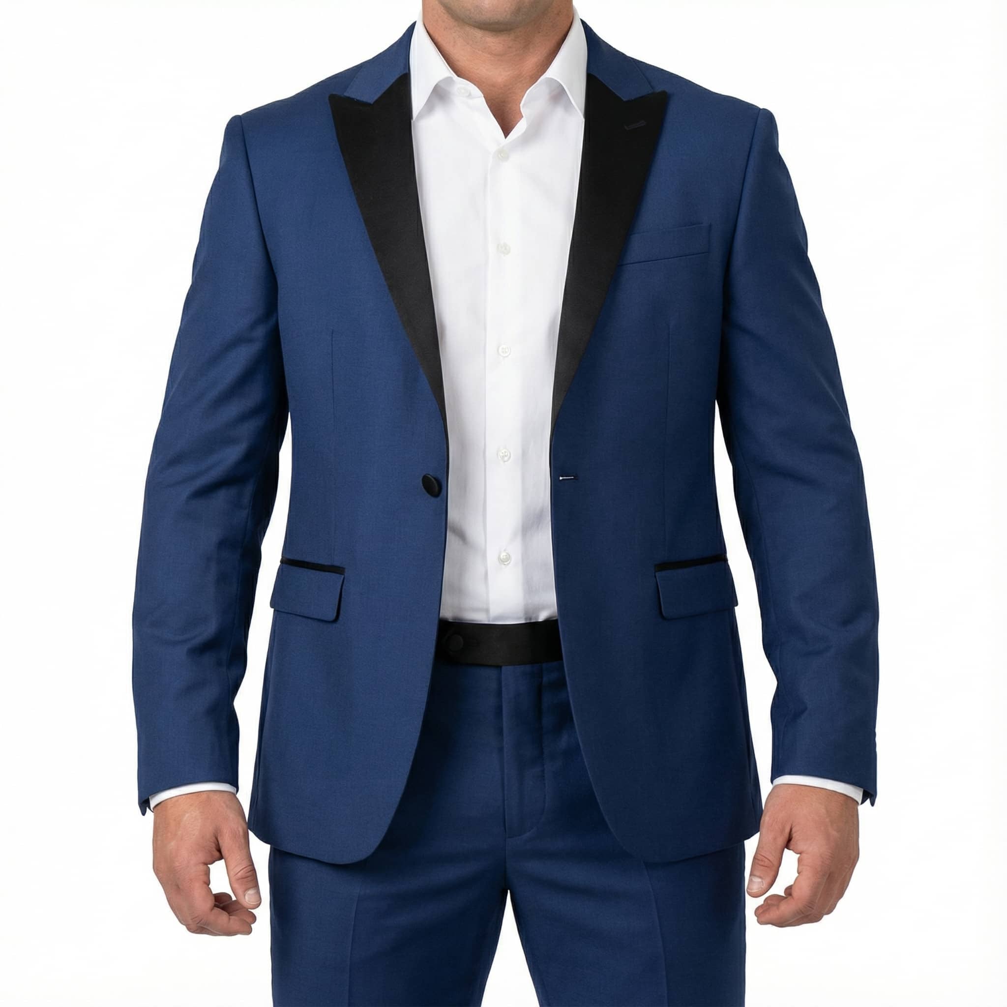 Versace suit set featuring a contrasting black lapel available at Lestyle Boutique Melbourne