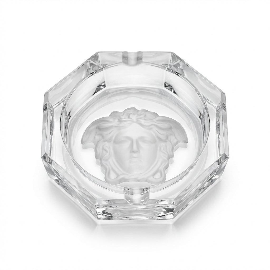 Versace ashtray featuring Medusa head design available at Lestyle Boutique Melbourne