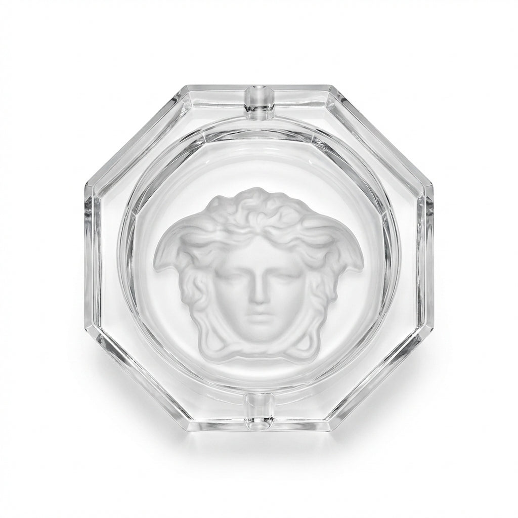 Versace ashtray featuring Medusa head design available at Lestyle Boutique Melbourne