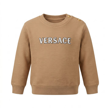 Versace sweatshirt with gold buttons available at Lestyle Boutique Melbourne