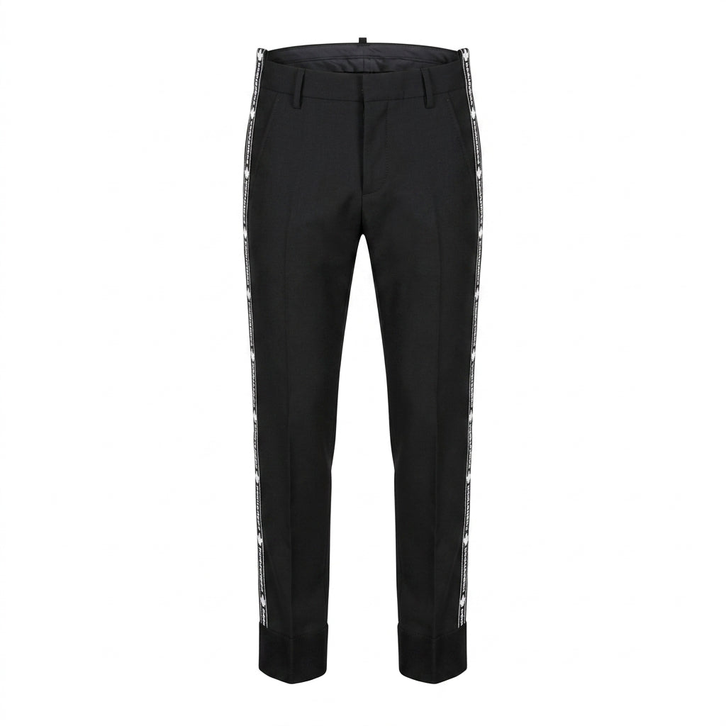 Dsquared2 pants featuring branded side tape available at Lestyle Boutique Melbourne