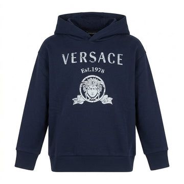 Versace kids sweatshirt featuring logo available at Lestyle Boutique Melbourne