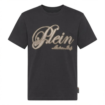 Philipp Plein men's T-shirt featuring logo design available at Lestyle Boutique Melbourne