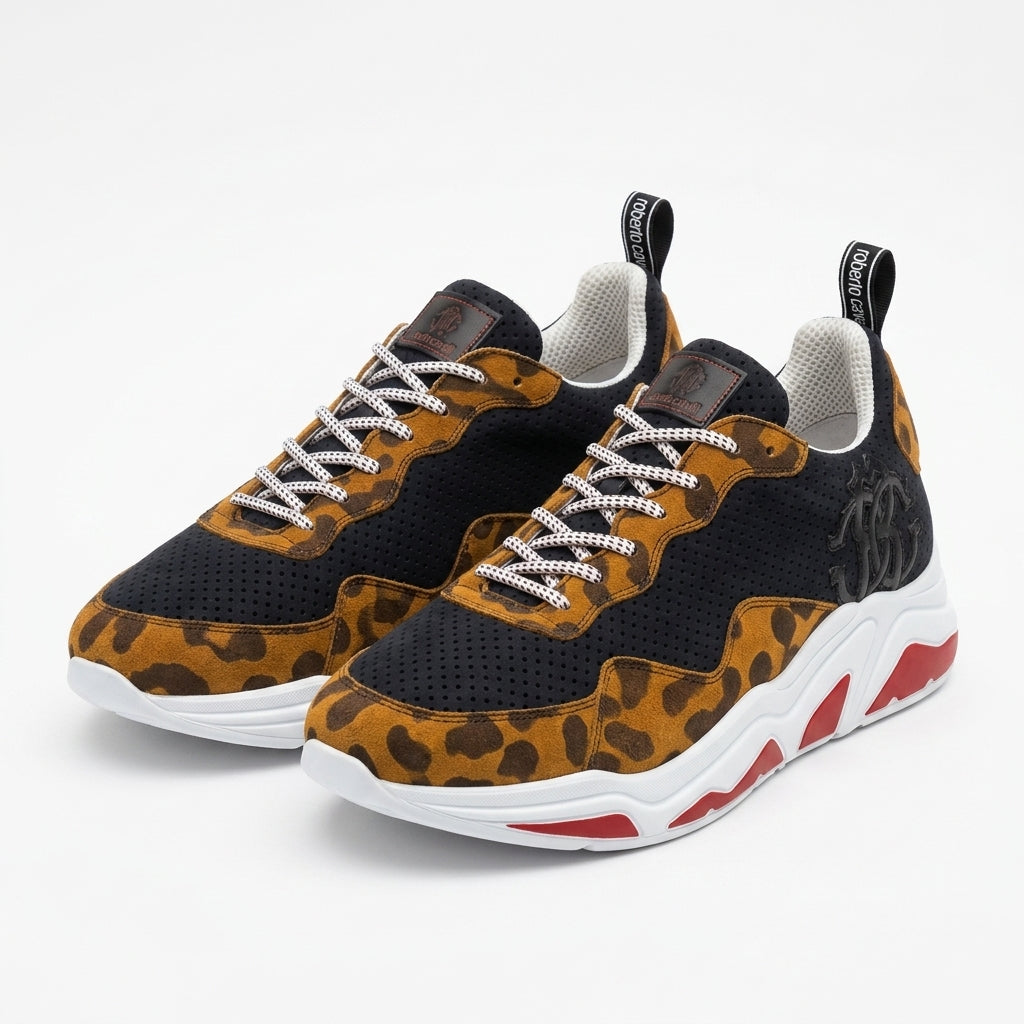 Roberto Cavalli sneakers featuring a unique design available at Lestyle Boutique Melbourne