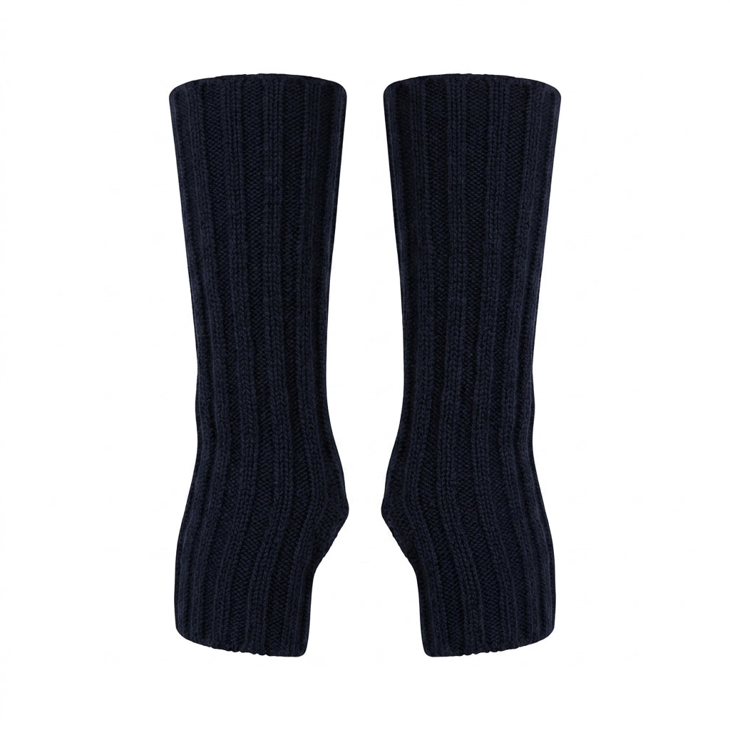 Patrizia Pepe wrist warmers featuring ribbed knit pattern available at Lestyle Boutique Melbourne