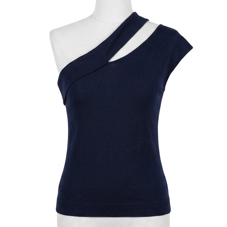 Valentino blouse featuring asymmetric design available at Lestyle Boutique Melbourne