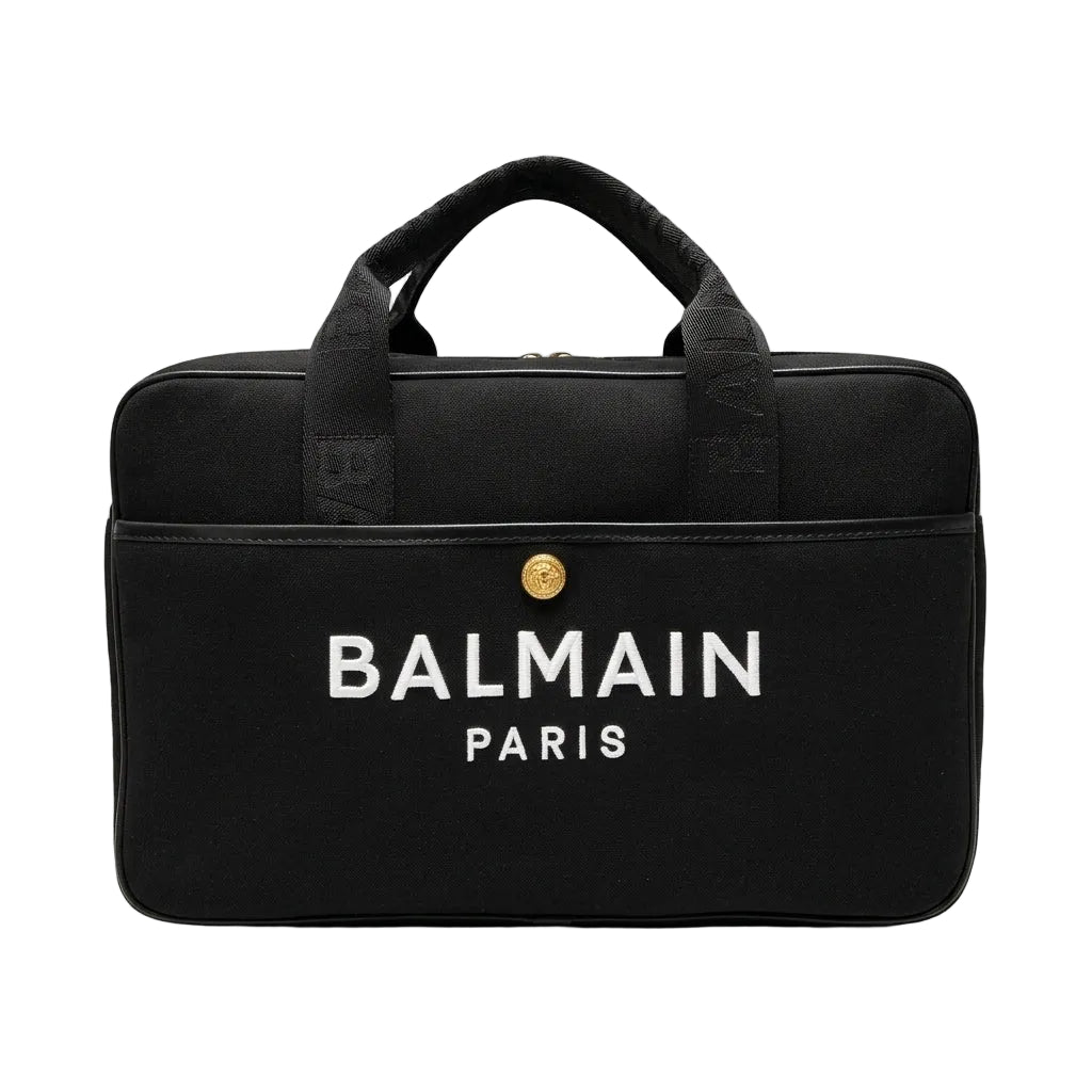 BALMAIN changing bag featuring BALMAIN PARIS available at Lestyle Boutique Melbourne