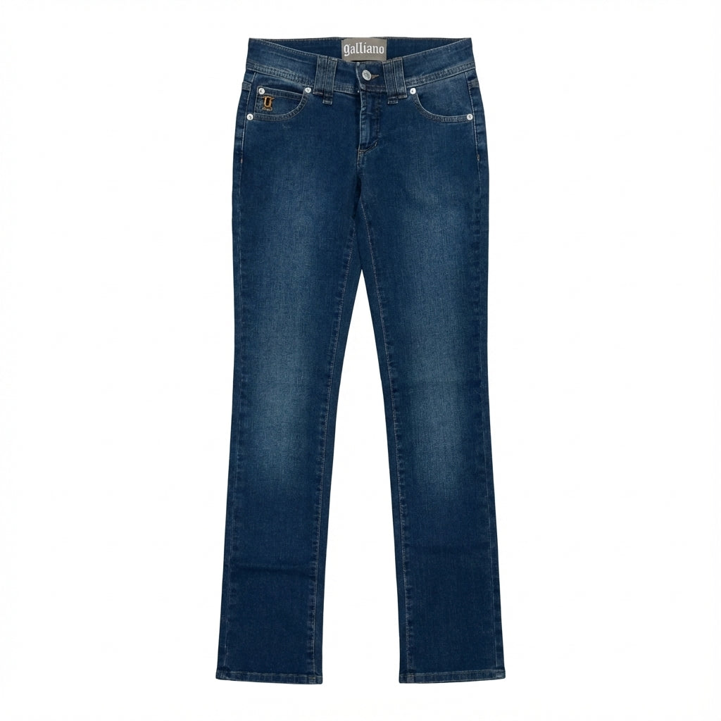 John Galliano jeans featuring classic fit available at Lestyle Boutique Melbourne