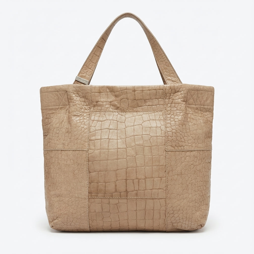 Patrizia Pepe bag featuring croc-embossed leather available at Lestyle Boutique Melbourne