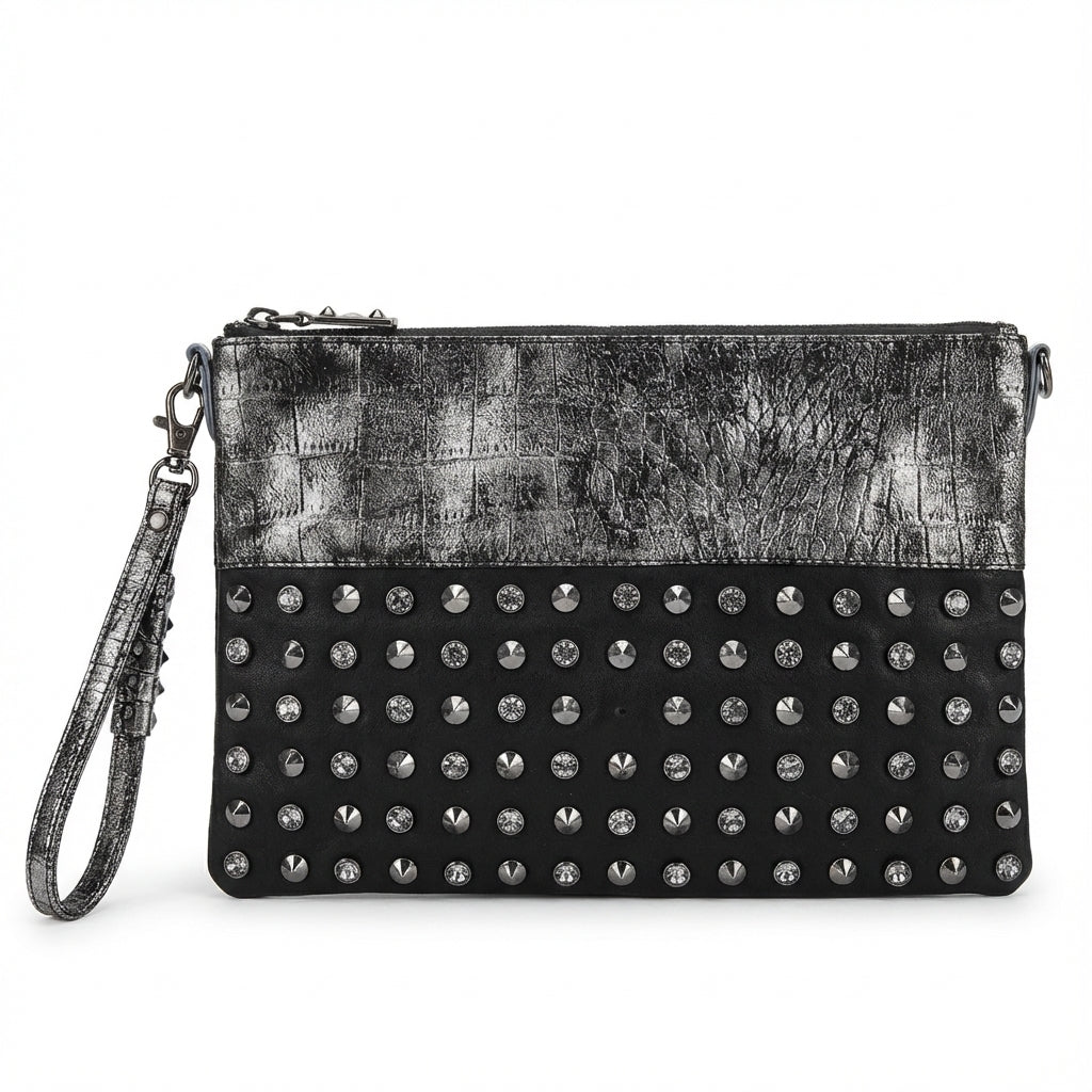 Patrizia Pepe handbag featuring studded design available at Lestyle Boutique Melbourne