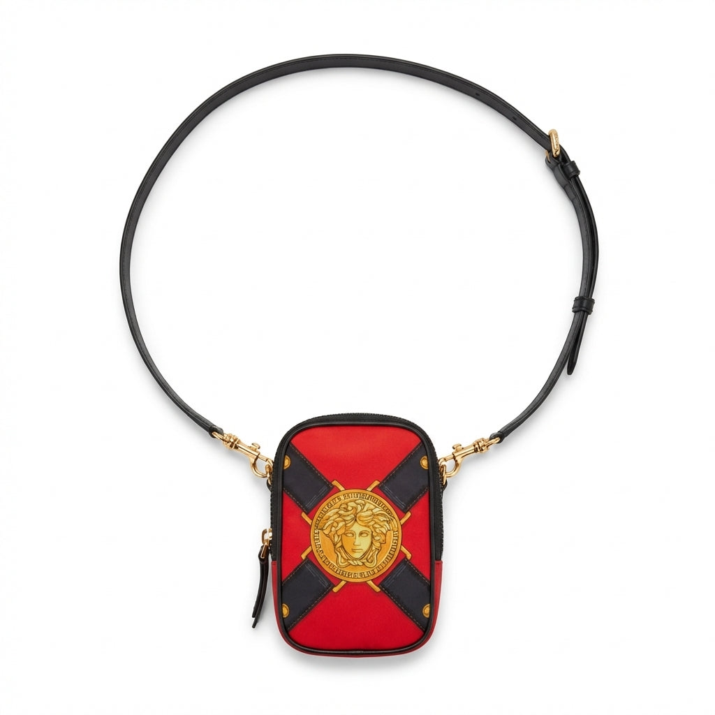 Versace bag featuring Medusa logo available at Lestyle Boutique Melbourne