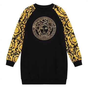 Versace jumper dress featuring Medusa logo available at Lestyle Boutique Melbourne