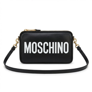 Moschino bag featuring a bold logo available at Lestyle Boutique Melbourne
