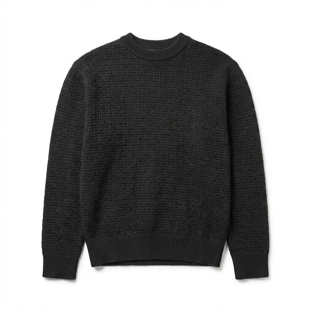 Balmain sweater featuring textured pattern available at Lestyle Boutique Melbourne