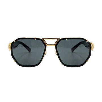 Versace sunglasses with black lenses and gold framing available at Lestyle Boutique Melbourne