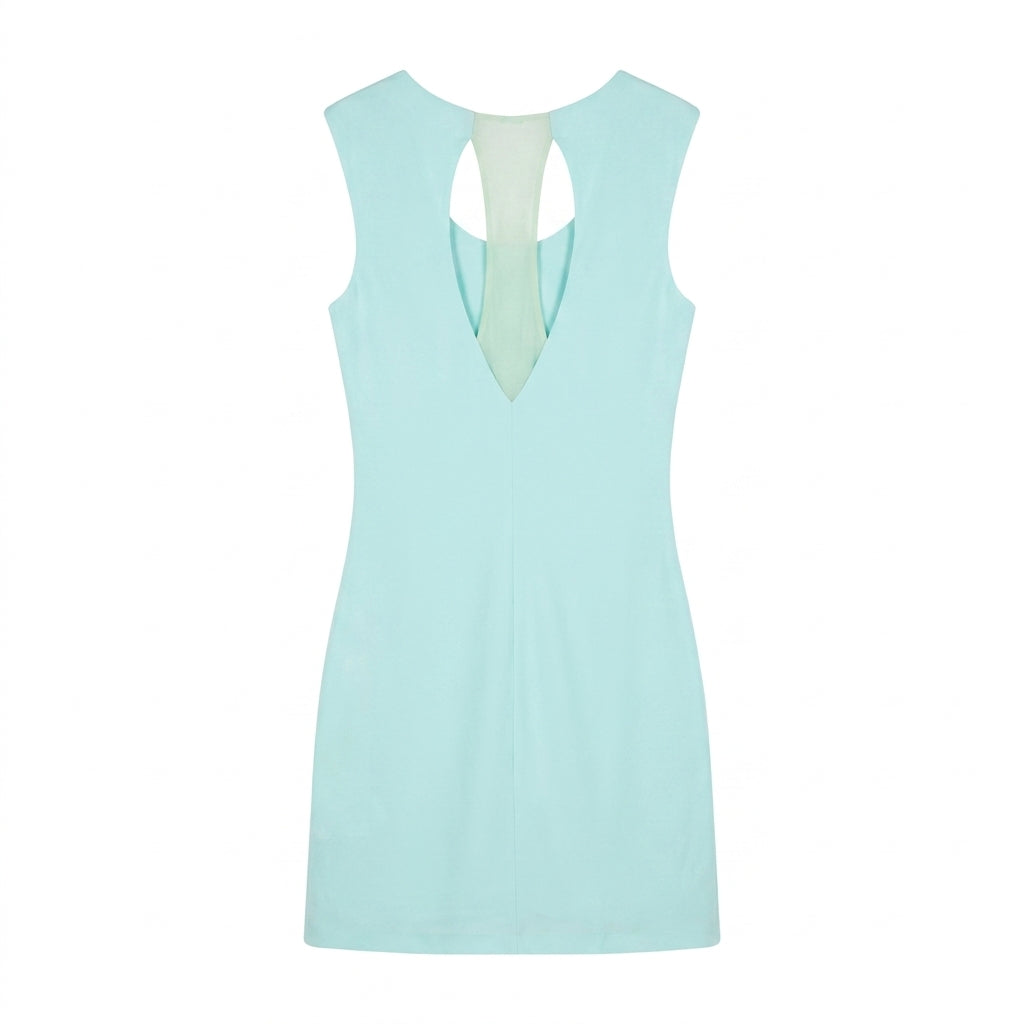 mint green striped dress Striped Midi Dress