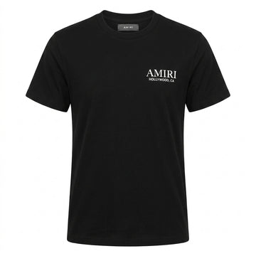 Amiri T-shirt featuring logo available at Lestyle Boutique Melbourne