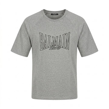 BALMAIN T-shirt featuring BALMAIN Paris logo available at Lestyle Boutique Melbourne
