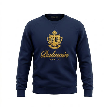 BALMAIN sweatshirt featuring Balmain Paris logo available at Lestyle Boutique Melbourne