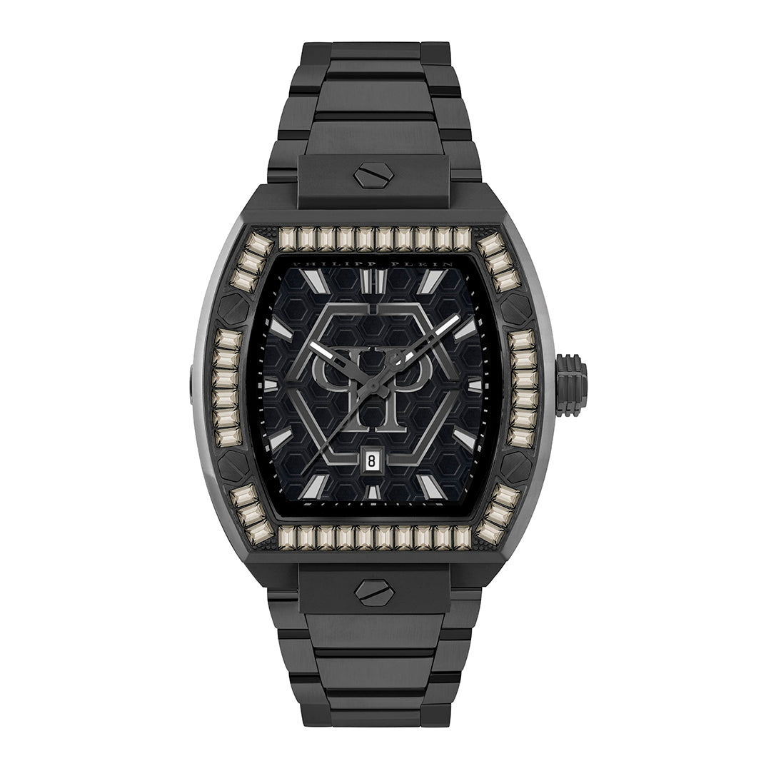 Hexagon Phantom 44mm watch featuring crystal accents available at Lestyle Boutique Melbourne