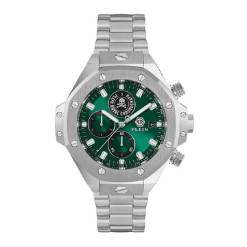 Plein Chrono Royal Sport-Tech watch featuring a green dial available at Lestyle Boutique Melbourne