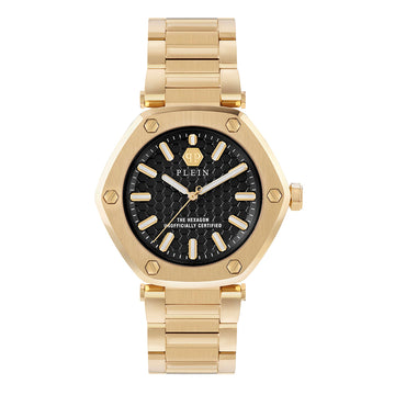 Philipp Plein hexagon watch with black dial available at Lestyle Boutique Melbourne