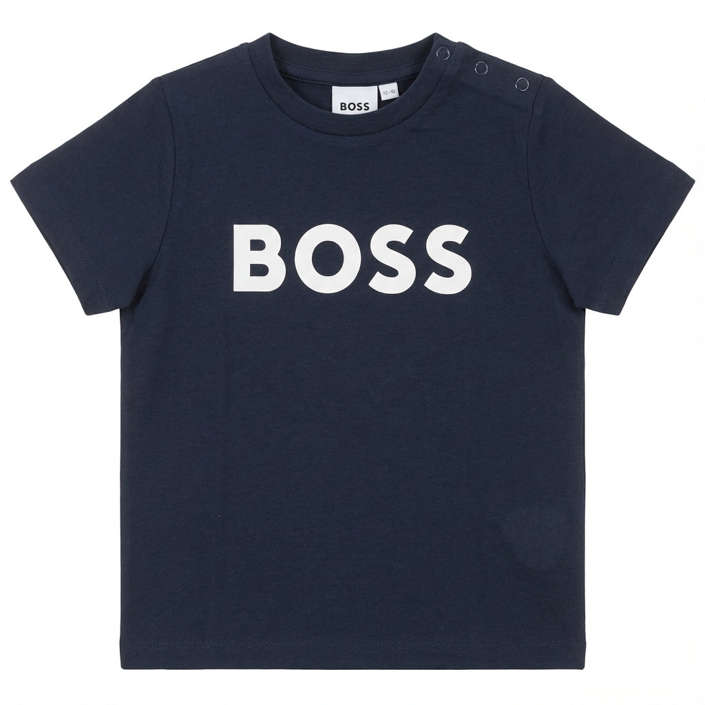 Boss kids T-shirt featuring comfortable design, available at Lestyle Boutique Melbourne