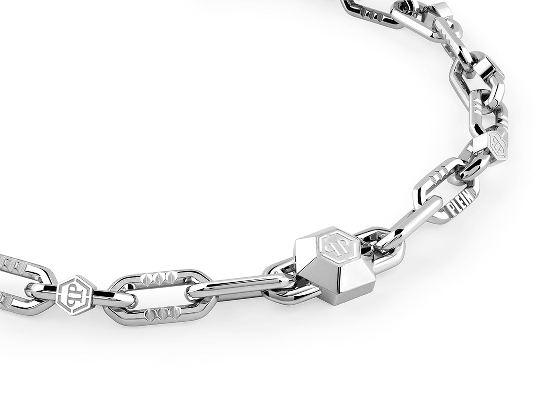 Plein Edge stainless steel necklace featuring bold design available at Lestyle Boutique Melbourne