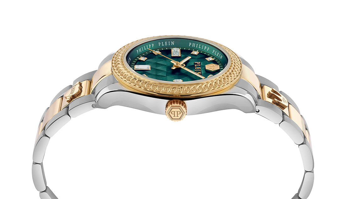 Philipp Plein Queen 38mm watch featuring green dial available at Lestyle Boutique Melbourne