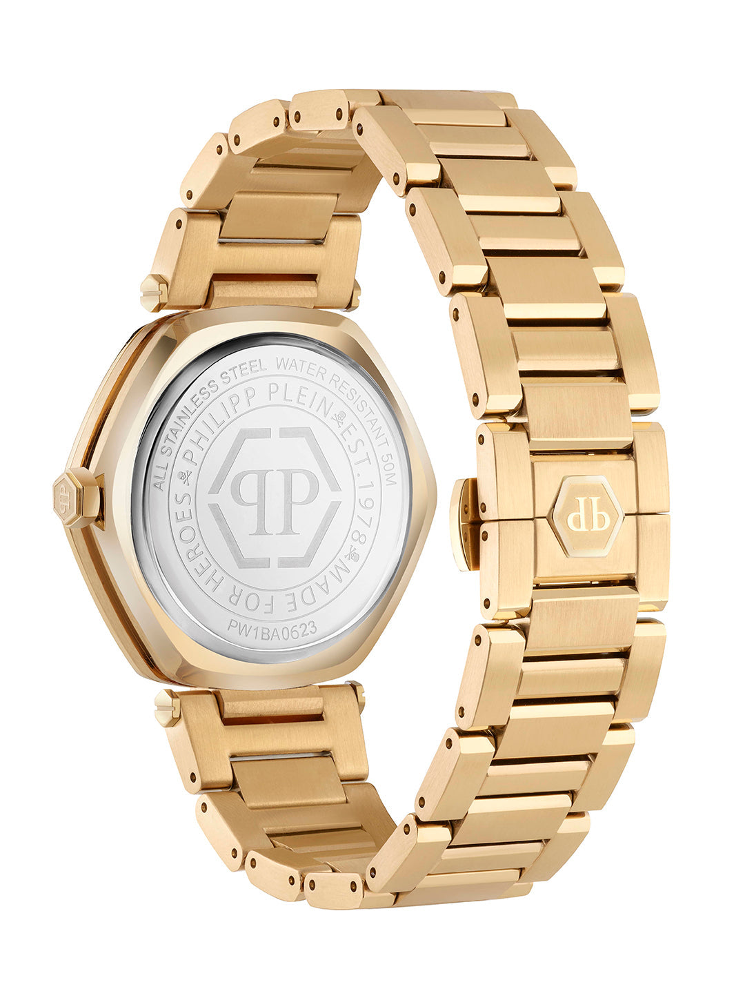 Philipp Plein hexagon watch with black dial available at Lestyle Boutique Melbourne