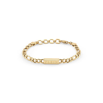 PLEIN ICON CHAIN stainless steel paperclip bracelet featuring shiny finish available at Lestyle Boutique Melbourne