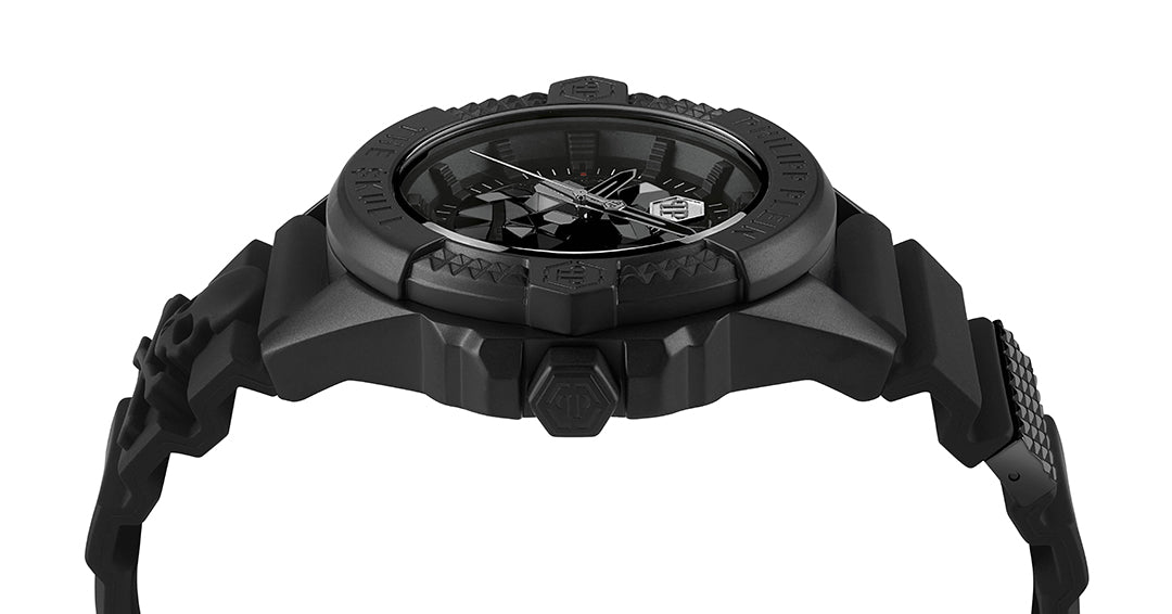 Philipp Plein The Skull watch featuring a skull design available at Lestyle Boutique Melbourne