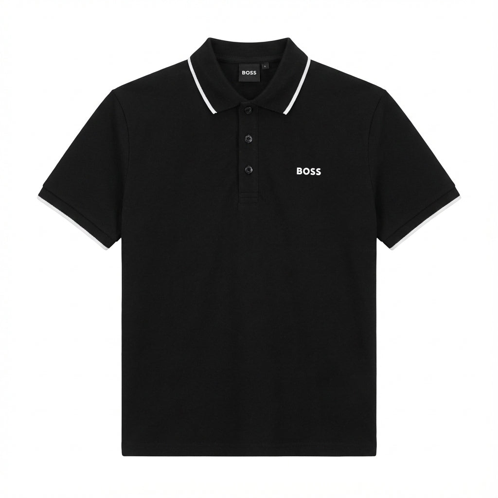 BOSS Kids t-shirt featuring a classic polo design available at Lestyle Boutique Melbourne