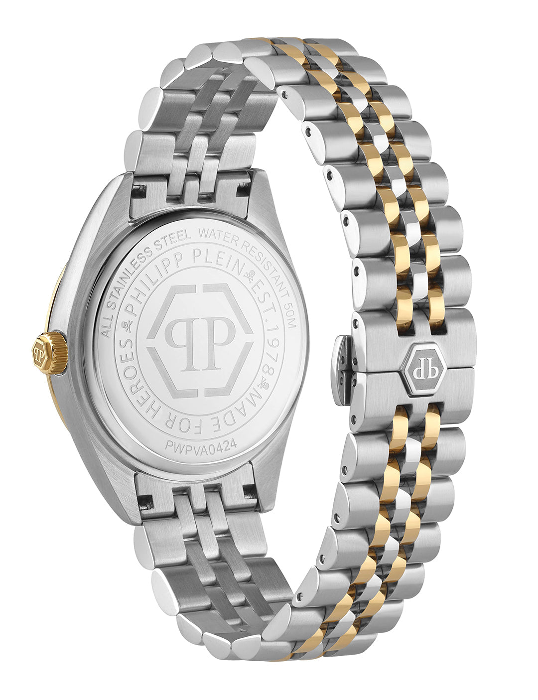 Philipp Plein Date Superlative Gent watch with green dial available at Lestyle Boutique Melbourne