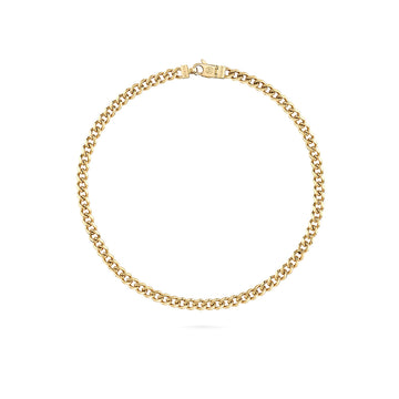 PLEIN ICON CHAIN 6.6 Ip Yellow Gold Necklace featuring a sleek chain design available at Lestyle Boutique Melbourne