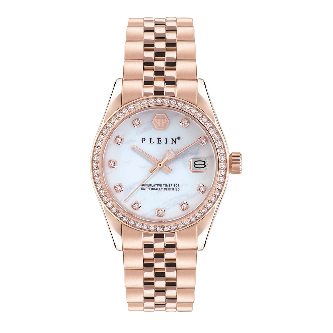 Philipp Plein Date Superlative watch featuring crystal accents available at Lestyle Boutique Melbourne