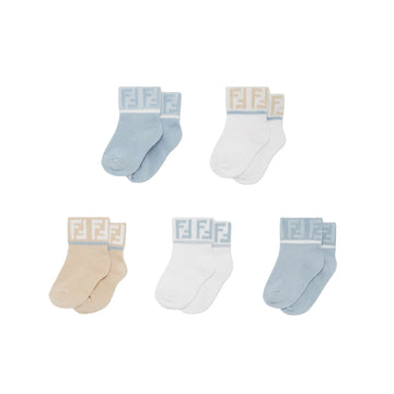 Fendi baby socks featuring stylish logo design available at Lestyle Boutique Melbourne