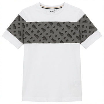 BOSS Kids T-Shirt featuring a graphic pattern available at Lestyle Boutique Melbourne