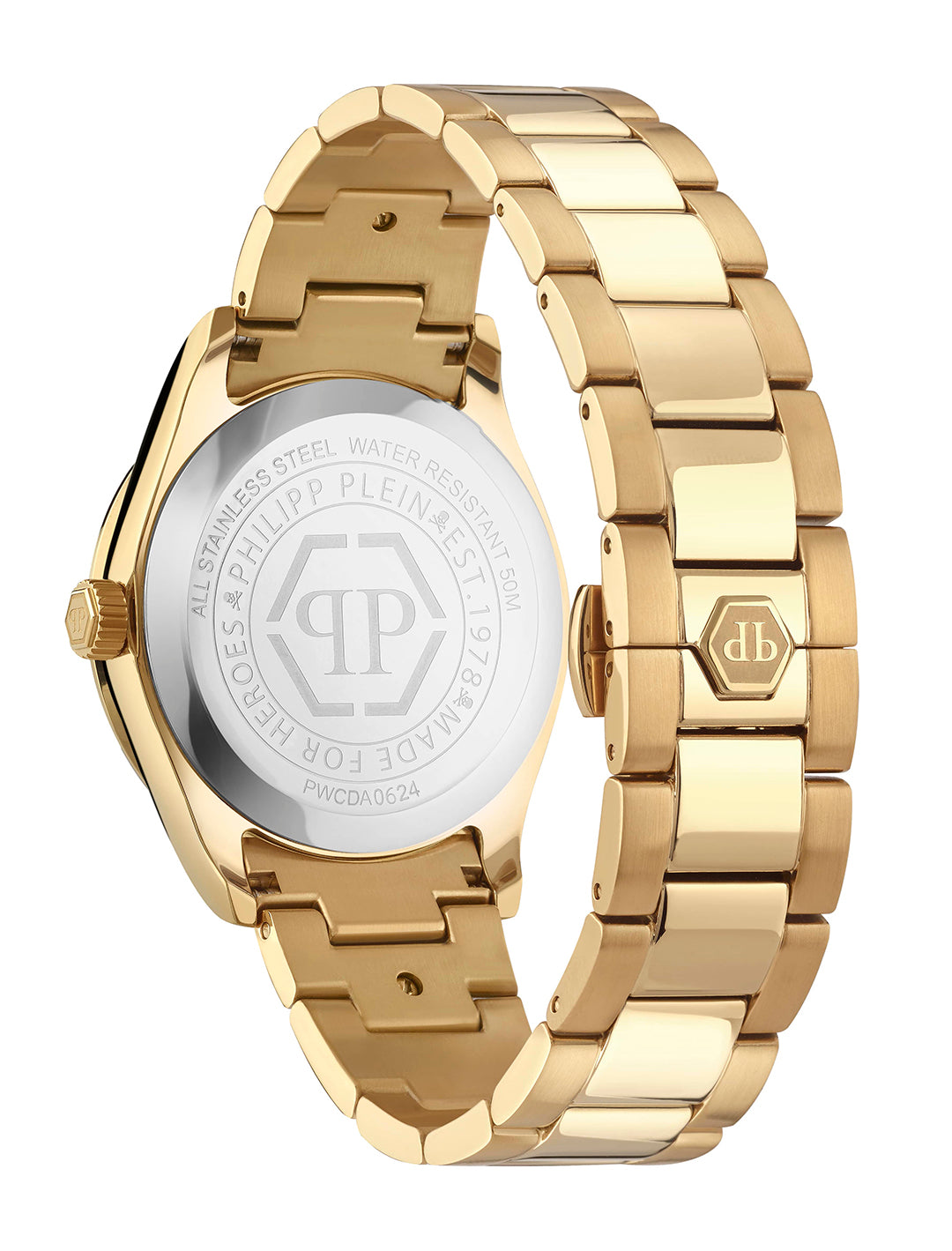 Philipp Plein Queen watch with black dial and crystal details available at Lestyle Boutique Melbourne