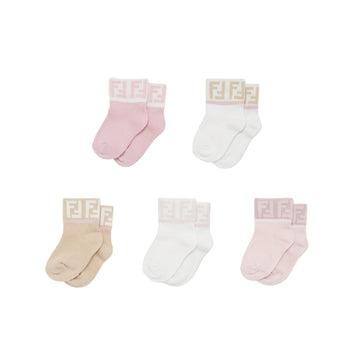 Fendi baby set socks featuring stylish design available at Lestyle Boutique Melbourne