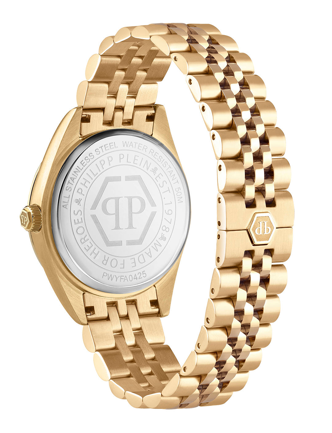 Philipp Plein Date Superlative lady's watch featuring 32 crystals available at Lestyle Boutique Melbourne