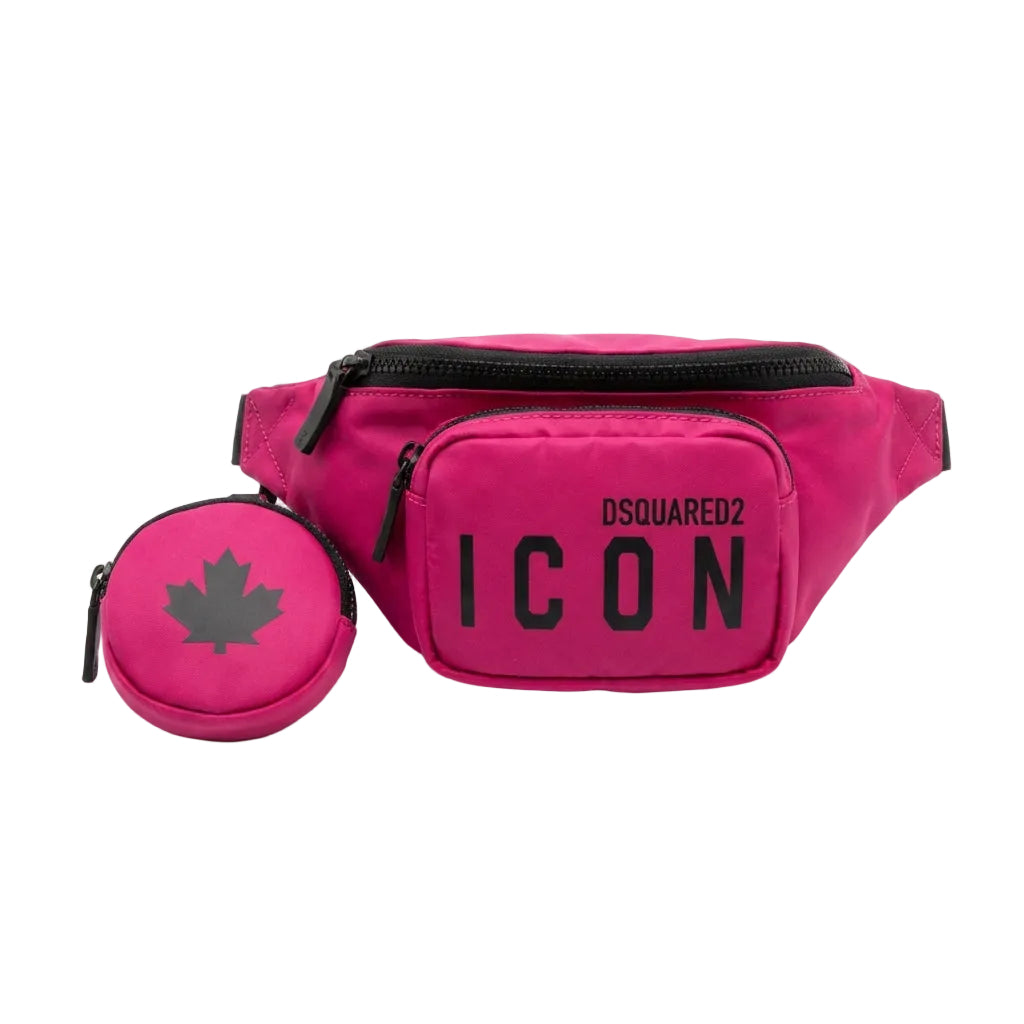 Dsquared2 bag featuring a maple leaf keychain available at Lestyle Boutique Melbourne