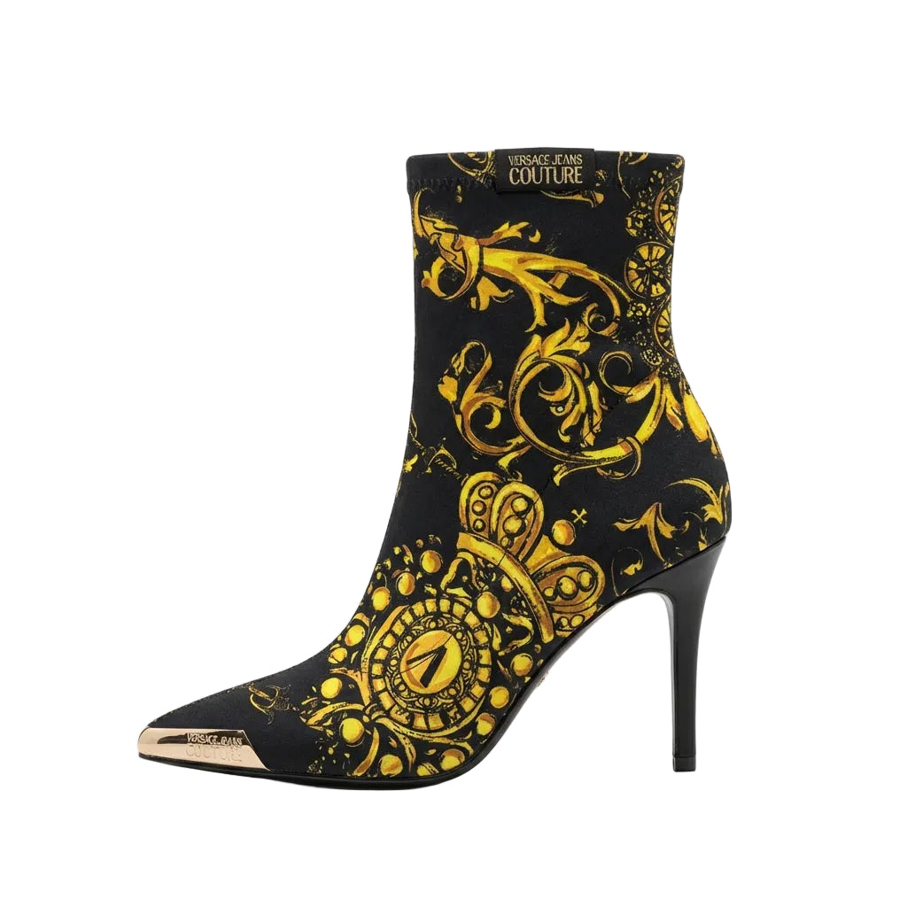 Versace jeans couture pumps featuring a bold pattern available at Lestyle Boutique Melbourne