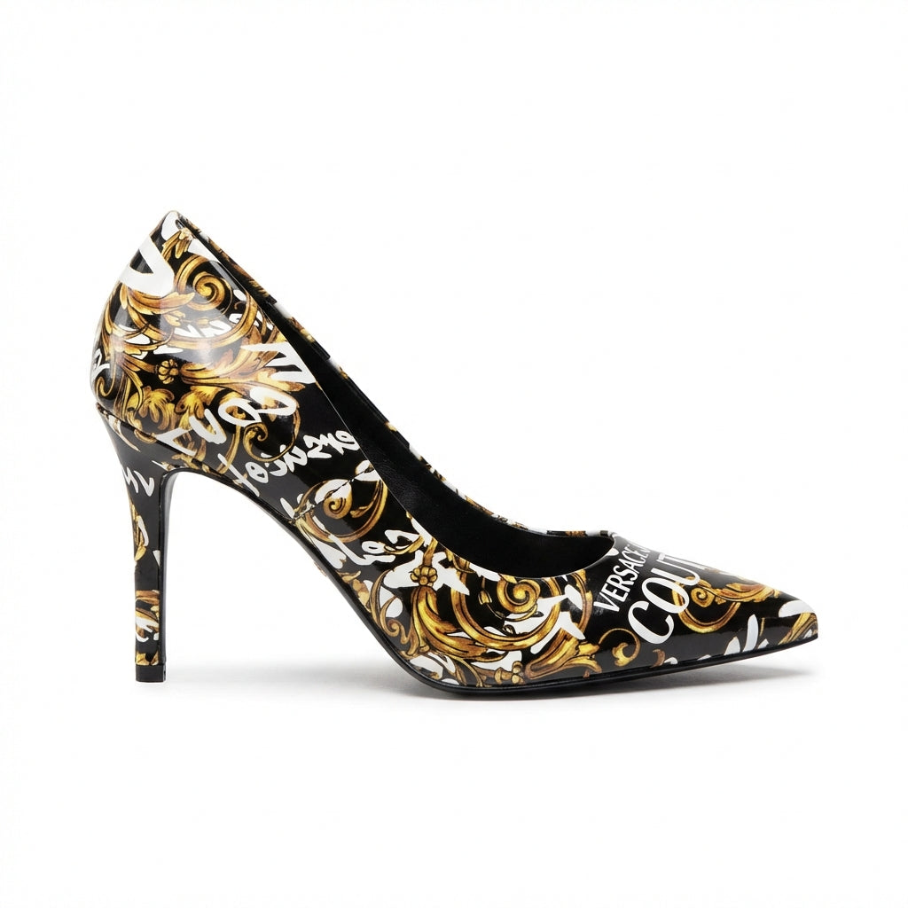 Versace Jeans Couture women shoes featuring a bold print available at Lestyle Boutique Melbourne