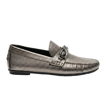 Roberto Cavalli loafer featuring metallic texture available at Lestyle Boutique Melbourne
