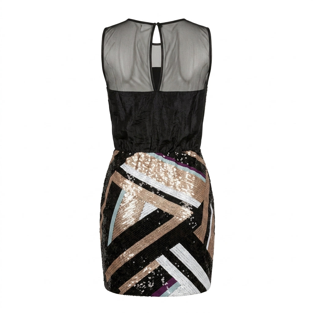 Patrizia Pepe dress featuring sequin detailing available at Lestyle Boutique Melbourne