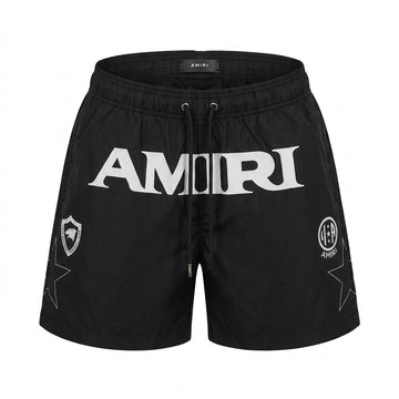 Amiri shorts featuring logo designs available at Lestyle Boutique Melbourne